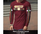 Mens Printed Casual T-shirt SM-80